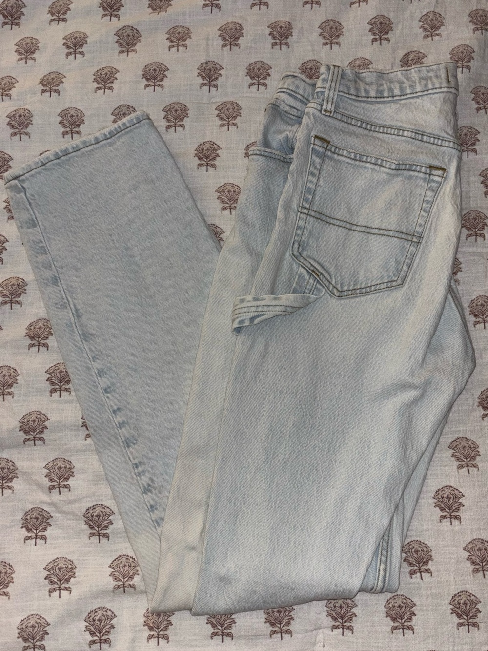 Abercrombie & Fitch The 90s Straight Ultra High Rise Jeans Blue 28L